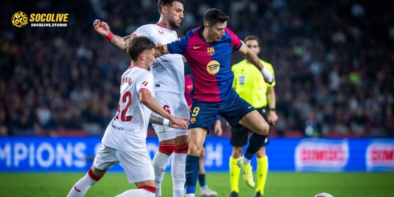 Hàng công hủy diệt của Barcelona quyết tâm dội "mưa gôn" vào lưới đối thủ để củng cố ngôi vương